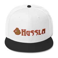 Hussla gold red 0617 Wool Blend Snapback - Thumbnail 3