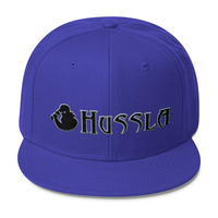Hussla black gray 0617 Wool Blend Snapback - Thumbnail 16
