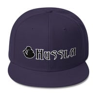 Hussla black white 0617 Wool Blend Snapback - Thumbnail 2