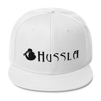 Hussla black white 0617 Wool Blend Snapback - Thumbnail 5
