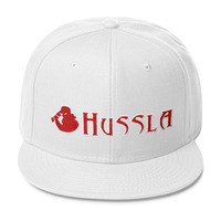 Hussla red white 0617 Wool Blend Snapback - Thumbnail 7