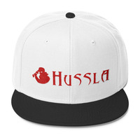 Hussla red white 0617 Wool Blend Snapback - Thumbnail 8