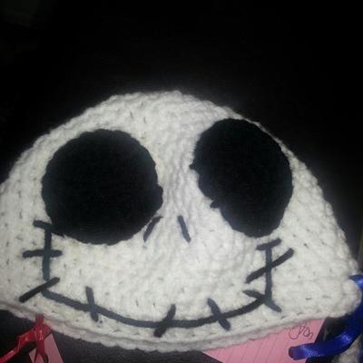 Jack skellington inspired beanie