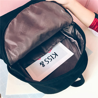 HARAJUKU ROSE EMBROIDERED BACKPACK - Thumbnail 1