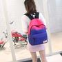Gradient Waterproof Student Backpack-1