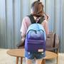 Gradient Waterproof Student Backpack-2