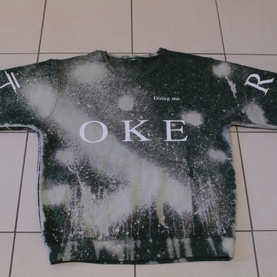 One-of-a-kind green sweatshirt