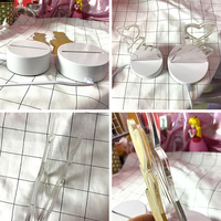 Harajuku heart table lamp gesture LED night light - Thumbnail 3