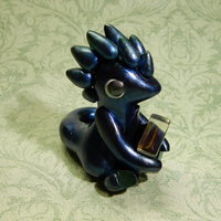 Shiny Blue Green Dragon - Thumbnail 1