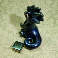 Shiny Blue Green Dragon - Thumbnail 2