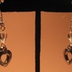 Acrylic & Alloy Open <3 Earrings - Thumbnail 1