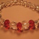 Crystal & Acrylic Stretch Bracelet - Thumbnail 1
