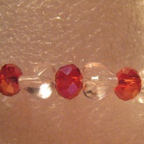 Crystal & Acrylic Stretch Bracelet