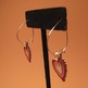 Crystal Scalloped Heart Earrings - Thumbnail 3