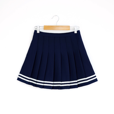 HARAJUKU KOREAN STYLE STRIPES PLEATED SKIRT