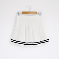 HARAJUKU KOREAN STYLE STRIPES PLEATED SKIRT - Thumbnail 2