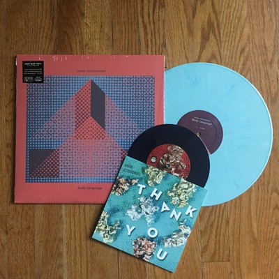 Junior astronomers "body language" lp + "thank you" 7" 