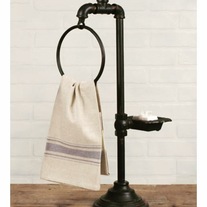  spigot soap and towel holder 