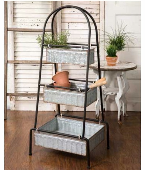 3 tier tall floor display 