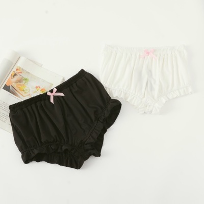 Anime puffy ruffles flash proof shorts