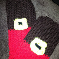 Grumpy inspired fingerless gloves - Thumbnail 1