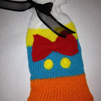 Donald Duck Inspired  Knitted Bag - Thumbnail 1