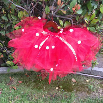 Disney inspired minnie mouse tutu