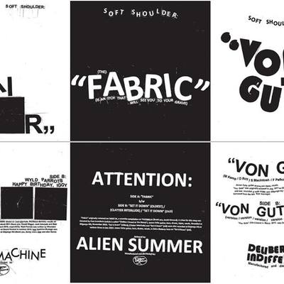 Soft shoulder "stair", "fabric", "von guts": set of 3 7"s 