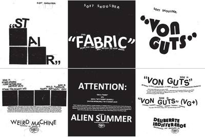 Soft Shoulder "Stair", "Fabric", "Von Guts": set of 3 7"s 