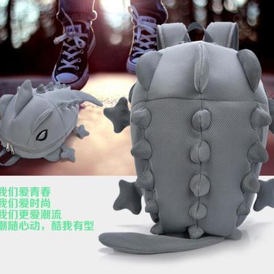 Cartoon monster dinosaur backpack
