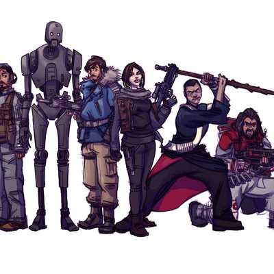 Scoundrel ones print