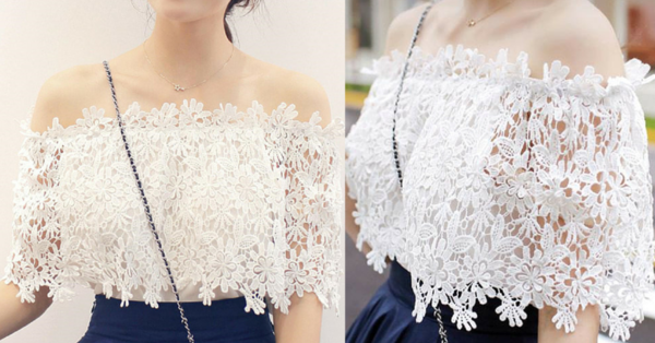 Lace Off Shoulder Top