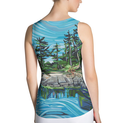 Kimberly thompson collection - chatham island womens tank top - from michael david