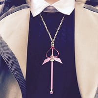 Harajuku Card Captor Sakura Sailor Moon necklace One set (nine pendants + a necklace) - Thumbnail 1