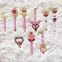 Harajuku Card Captor Sakura Sailor Moon necklace One set (nine pendants + a necklace) - Thumbnail 2