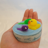 Mer-Llama In a Pond - Thumbnail 2