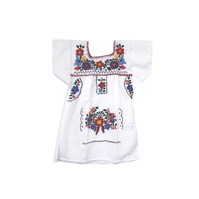 White Mexican Dress