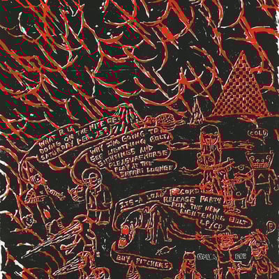 Lightning bolt ride the skies lp release show