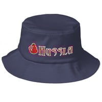 Hussla Red White 0706 Old School Bucket Hat - Thumbnail 2