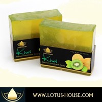  Lotus House Kiwi Natural Handmade Soap (300g) / 3 Bars - Thumbnail 1