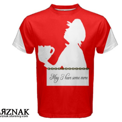 Stop poverty -men's cotton tee