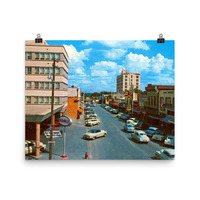 Kerrville, mid-1950s: 700 Block of Water Street postcard - Thumbnail 3
