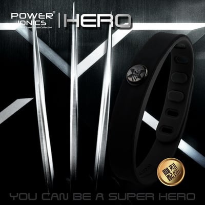 Wolverwine hero 3000 ions sports titanium bracelet - Thumbnail 4
