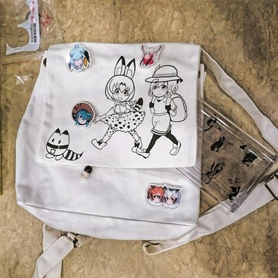 Kemono friends acrylic pins