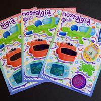 Nostalgia Small Sticker Sheet - Thumbnail 1