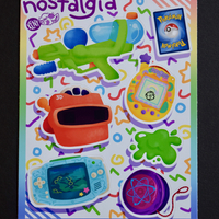 Nostalgia Small Sticker Sheet - Thumbnail 2