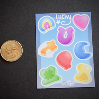 Lucky Marshmallows Mini Sticker Sheet - Thumbnail 2