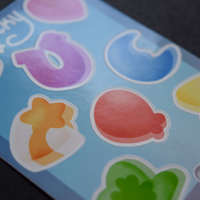 Lucky Marshmallows Mini Sticker Sheet - Thumbnail 3
