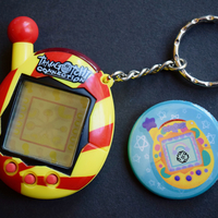 Tamagotchi 1.5" Pinback Button - Thumbnail 1