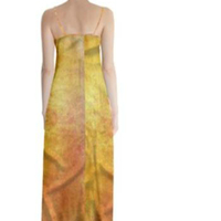 SUNSET -Button Up Chiffon Maxi Dress - Thumbnail 1